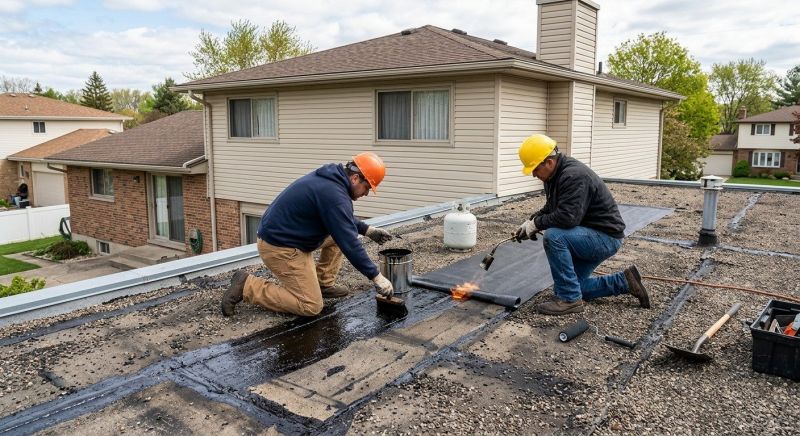 Tar Roof Repair in Portage County, OH