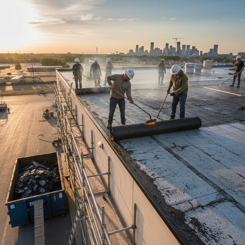 Tar Roof Replacement in Aurora, OH