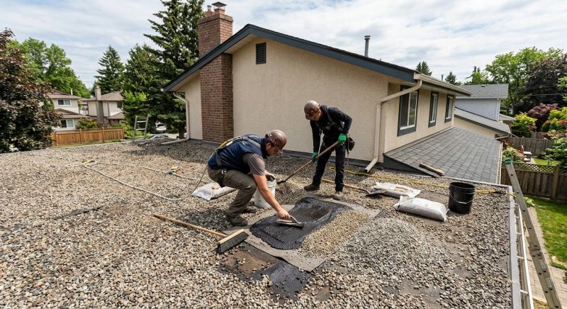 Tar Roofing Repair in Portage County, OH