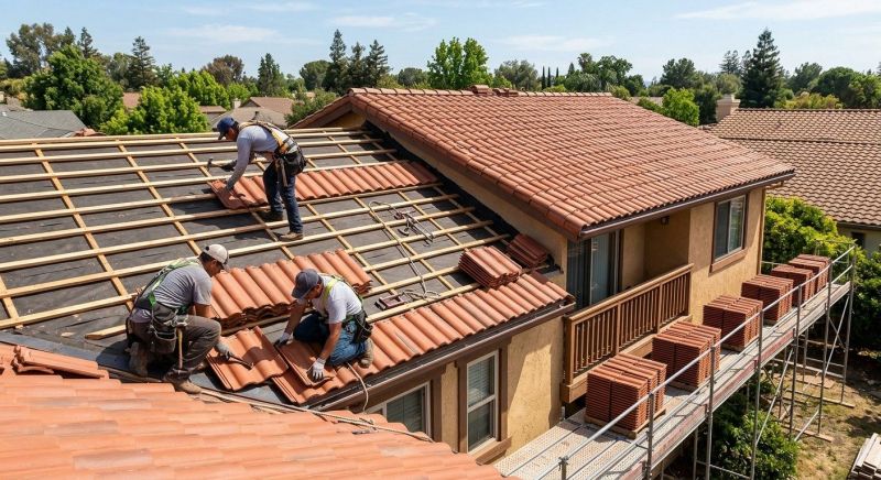 Tile Roof Installation in Beachwood, OH