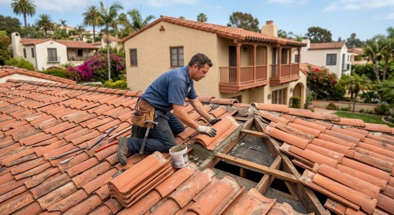 Tile Roof Repair in Berlin Center, OH