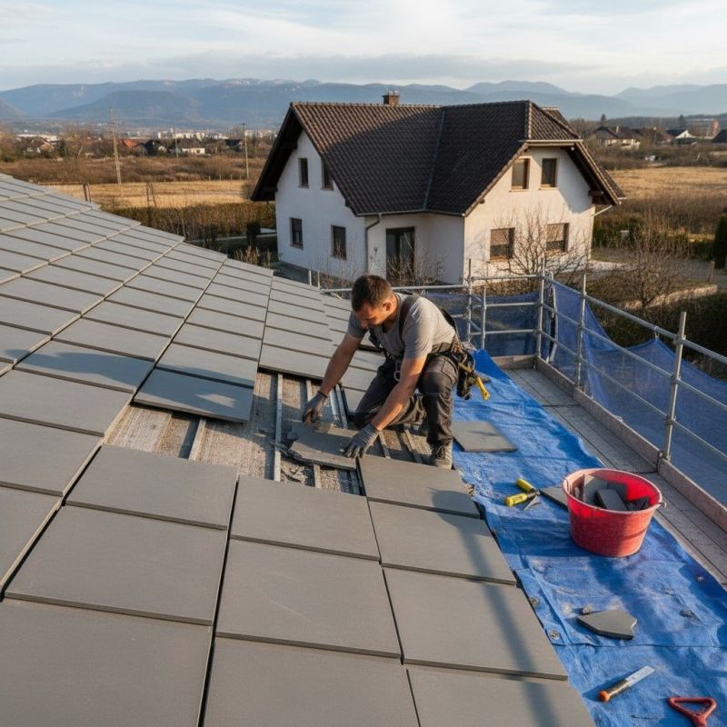Tile Roof Repair in Louisville, OH