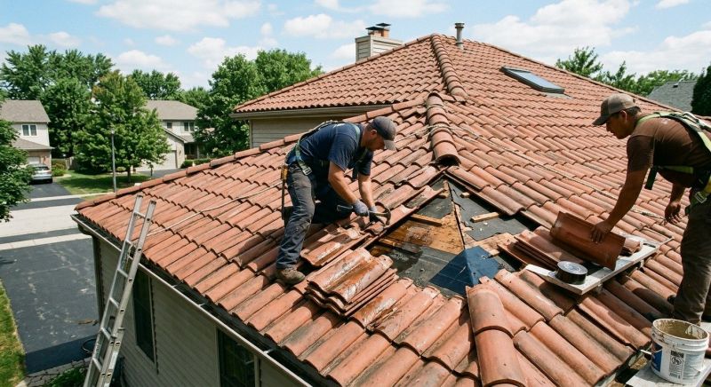 Tile Roof Repair in Louisville, OH