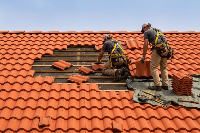 Tile Roof Repair in Tallmadge, OH