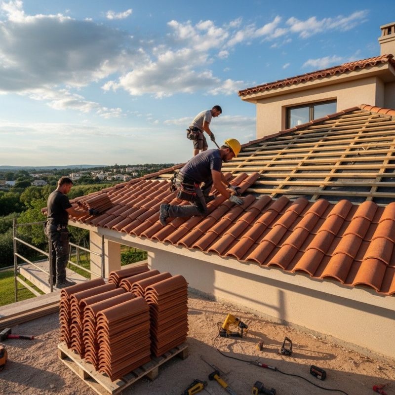 Tile Roof Replacement in Hiram, OH
