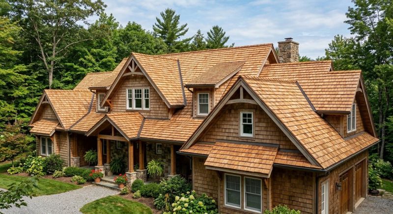 Wood Roofing Installation in Beloit, OH