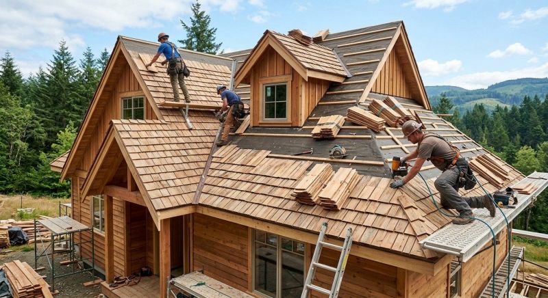 Wood Roofing Installation in North Canton, OH