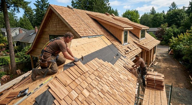 Wood Roofing Installation in Summit County, OH
