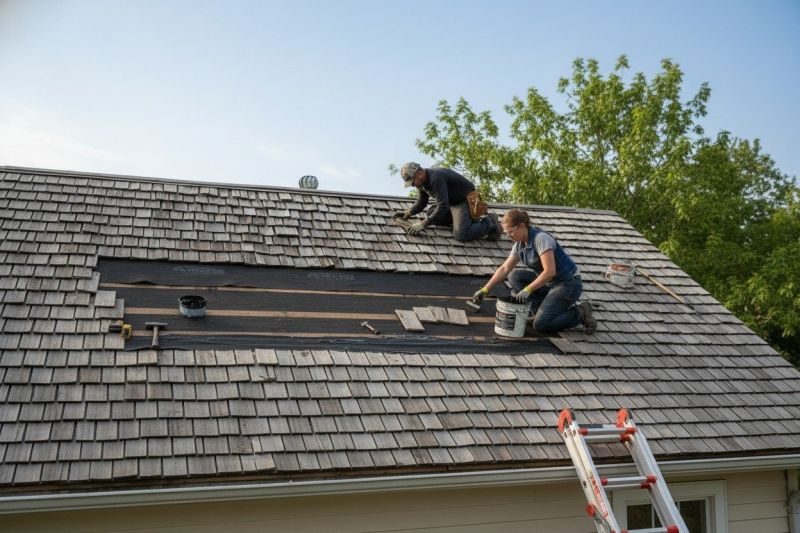 Wood Shake Roof Repair in Hartville, OH