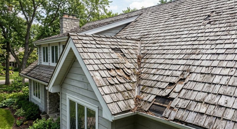 Wood Shake Roof Repair in Northfield, OH