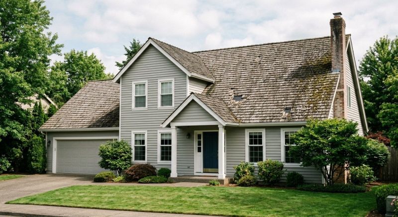 Wood Shingle Roof Replacement in Portage County, OH