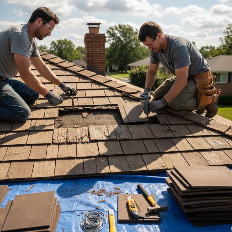 Wood Shingles Repair in Aurora, OH