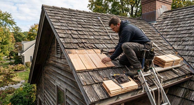 Wood Shingles Repair in Northfield, OH