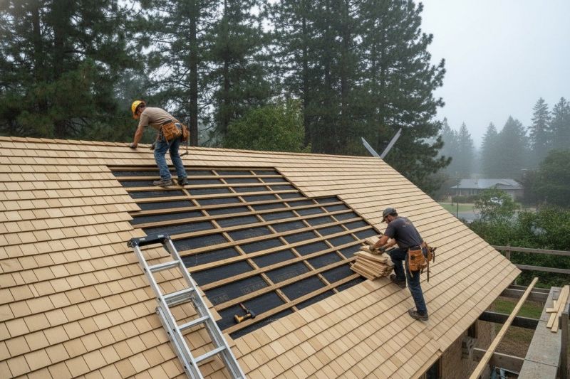 Wood Shingles Repair in Tallmadge, OH